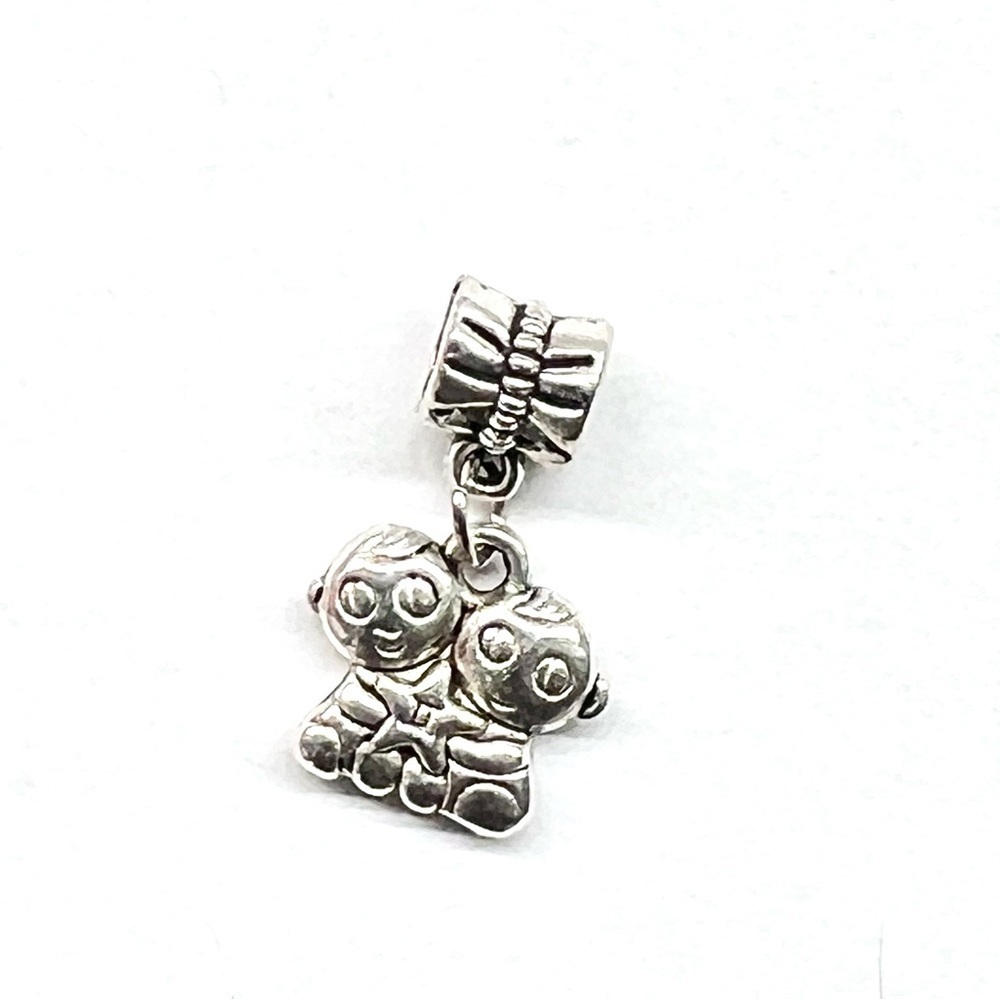 Gemini Twins Astrology Zodiac European Charm - Collectable Classic Edition